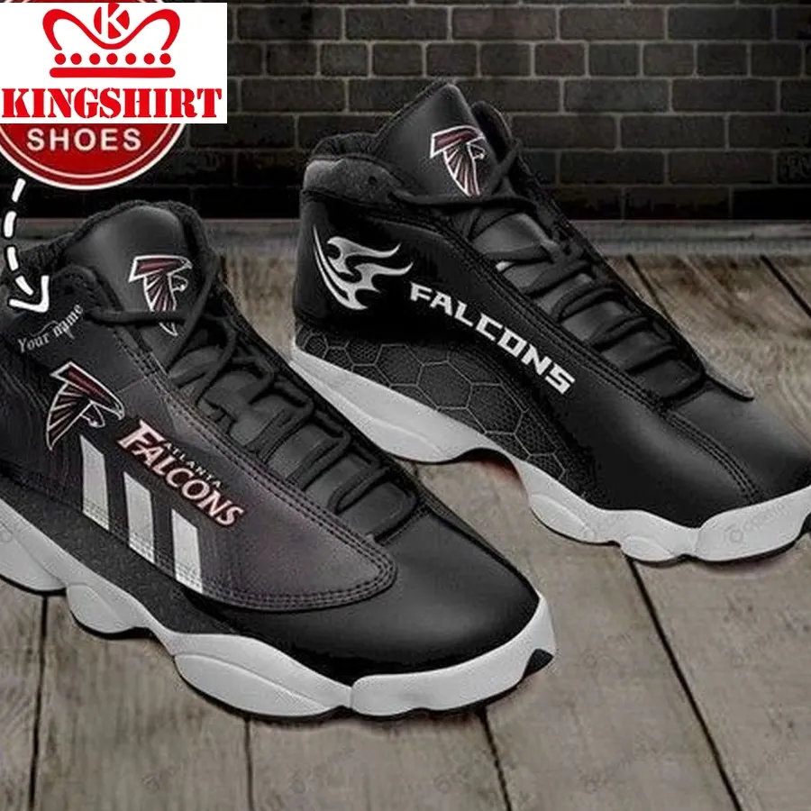 Atlanta Falcons Customized Air Jd13 Sneakers Tennis Shoes For Fan