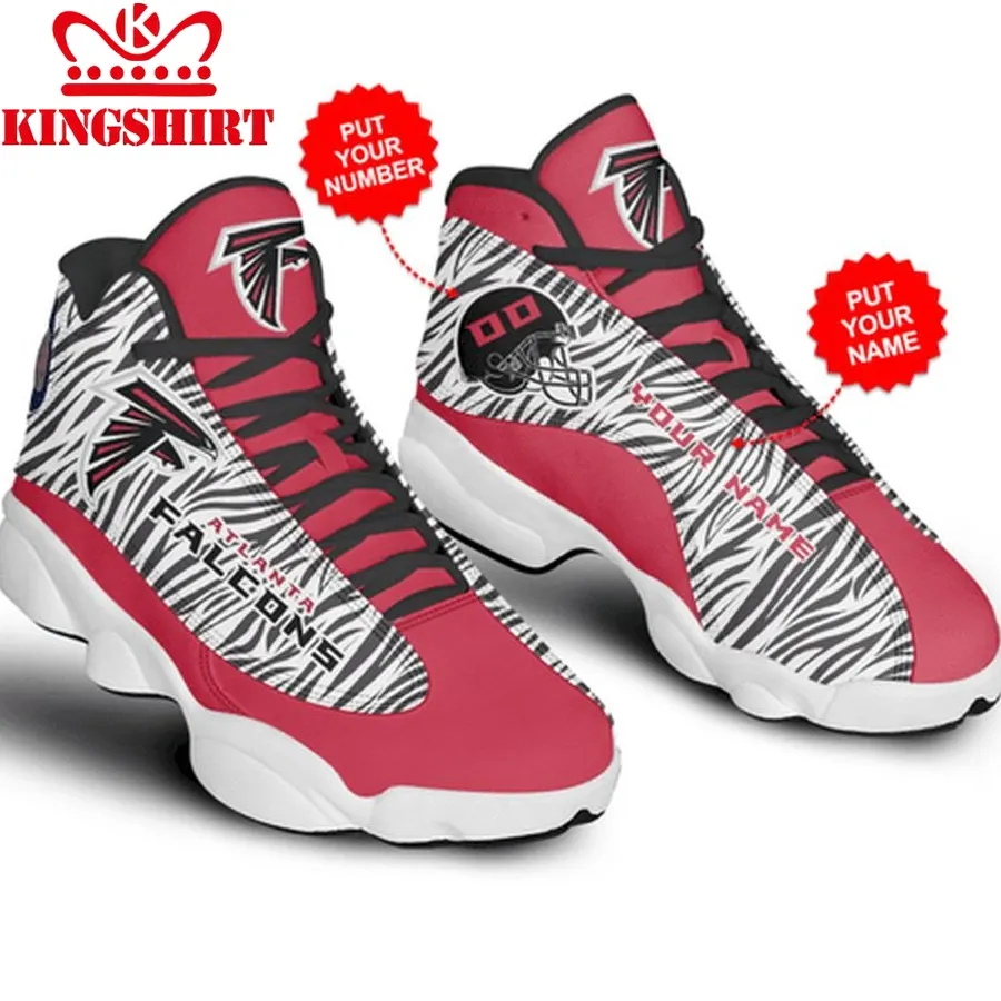 Atlanta Falcons Football Customized Shoes Air Jd13 Sneakers For Fan