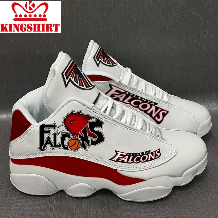 Atlanta Falcons Football Team Form Air Jordan 13 Sneakers  Lan1