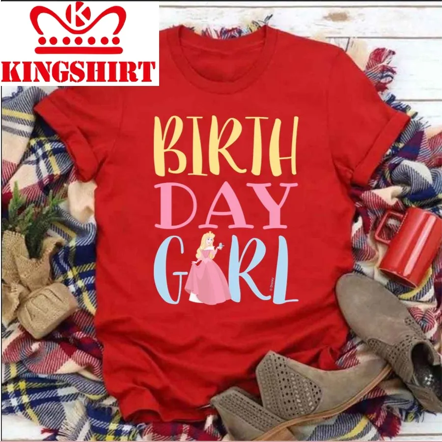 Aurora Birthday Girl Baby Disney Princess Unisex T Shirt