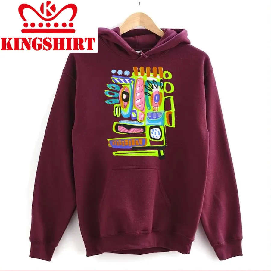 Awesome Great About Face Stylish Ideas Keith Haring Unisex Hoodie