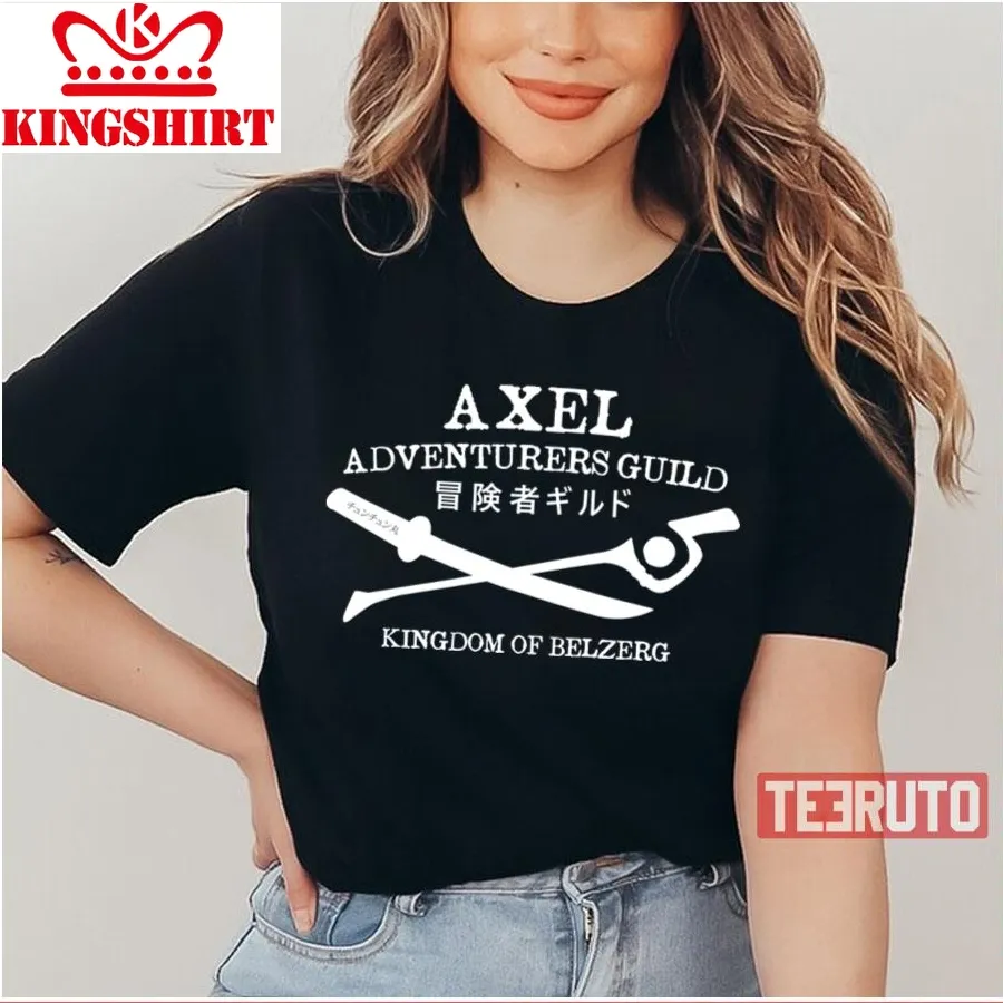 Axel Adventurers Guild Konosuba Unisex T Shirt