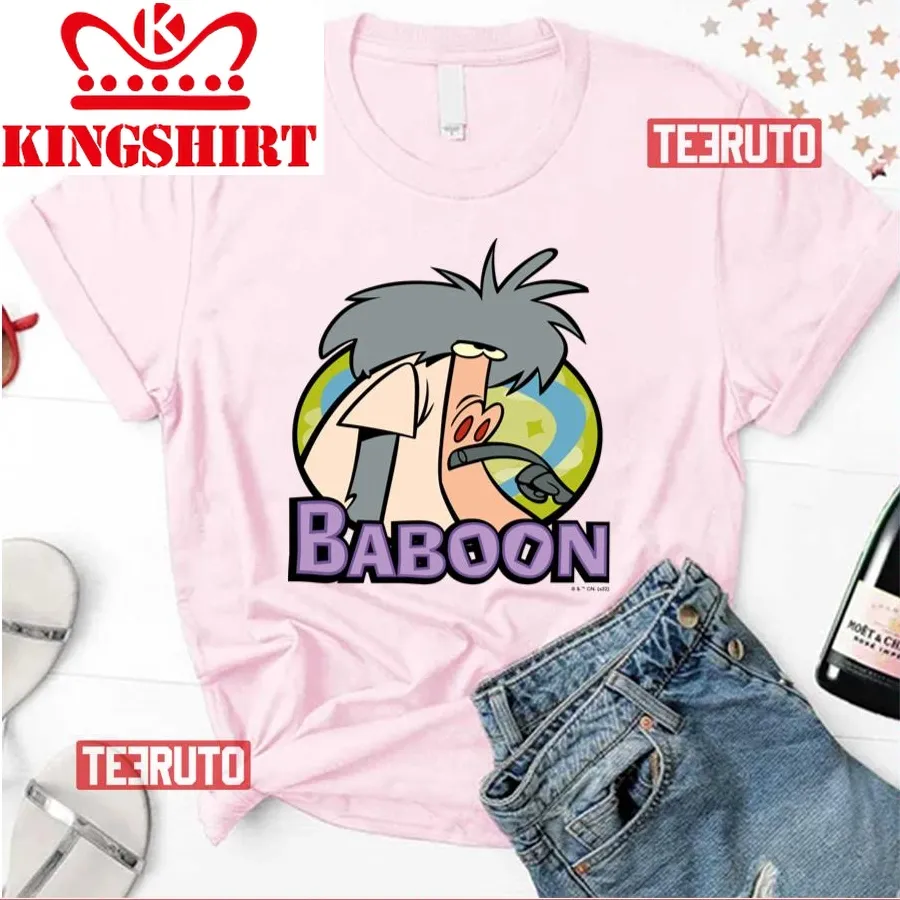Baboon Character Badge I Am Weasel Unisex T Shirt