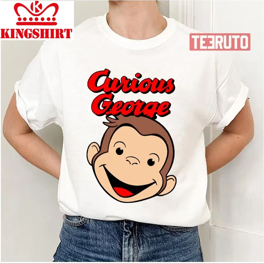 Baby Monkey Curious George Unisex T Shirt