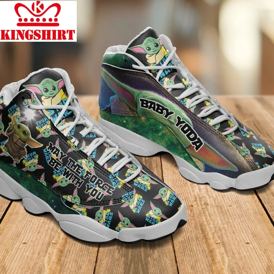 Baby Yoda Air Jordan 13 Film Sneakers Sport Shoes Running Shoes Top Gifts