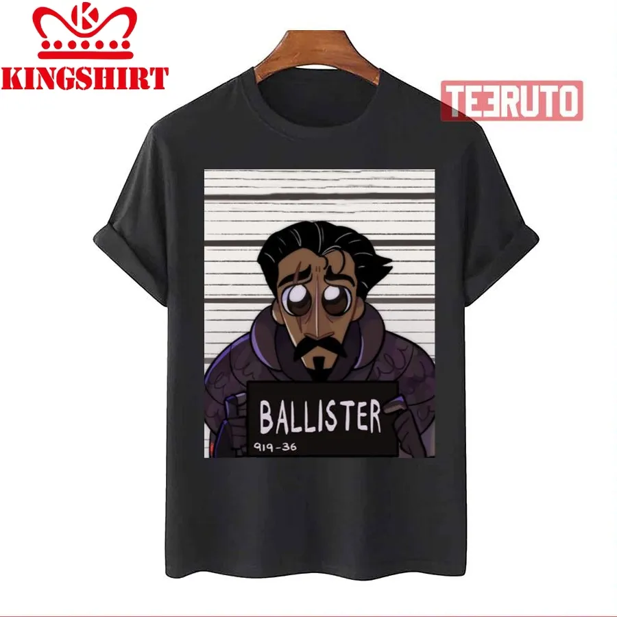 Ballister Mugshot Nimona Graphic Unisex T Shirt