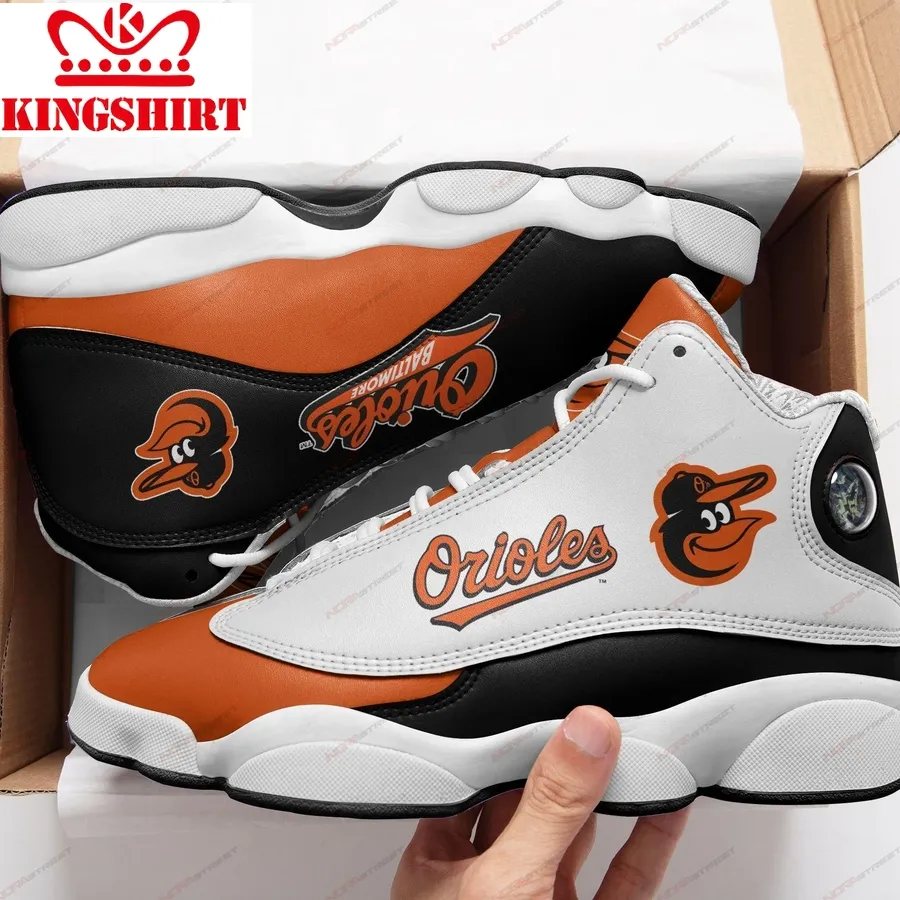Baltimore Orioles Air Jordan 13 Sneakers Sport Shoes Full Size