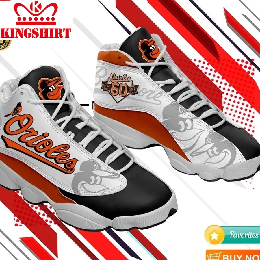 Baltimore Orioles Sneakers Baseball Sneaker Jordan 13 Shoes