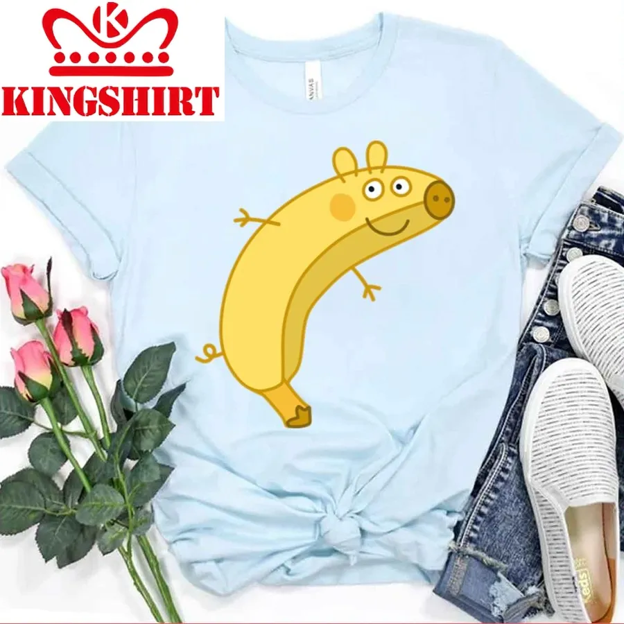 Banana Peppa Peppa Pig Unisex T Shirt