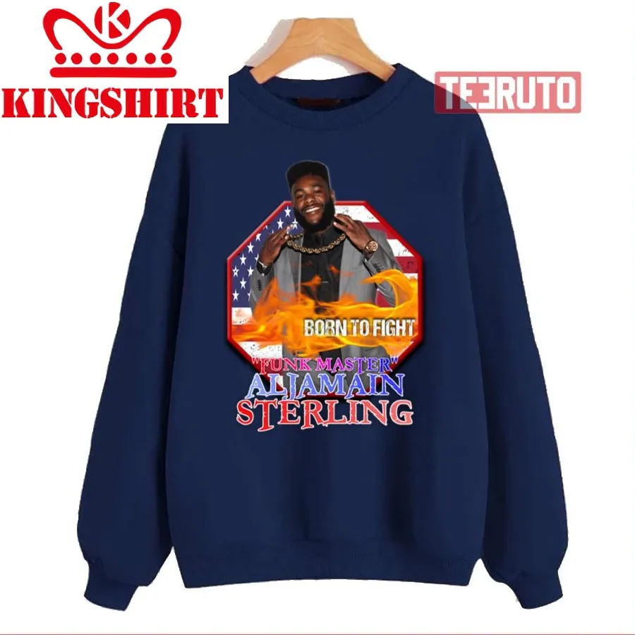Bantamweight Champion Aljamain Sterling Funk Master Unisex Sweatshirt