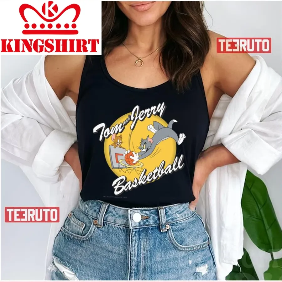 Basketball Design Tom And Jerry Unisex Tank Top