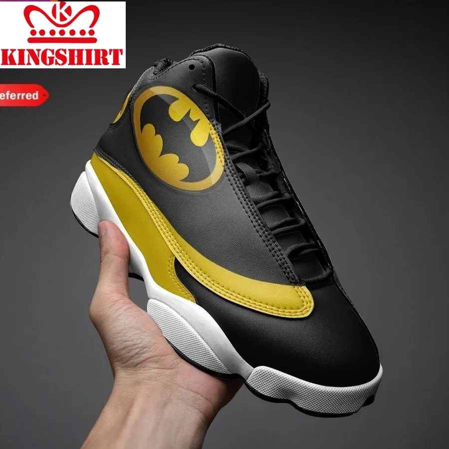 Batman Jordan 13 Shoes Sneakers Air Jordan 13 Sneaker Jd13 Sneakers Personalized Shoes Design