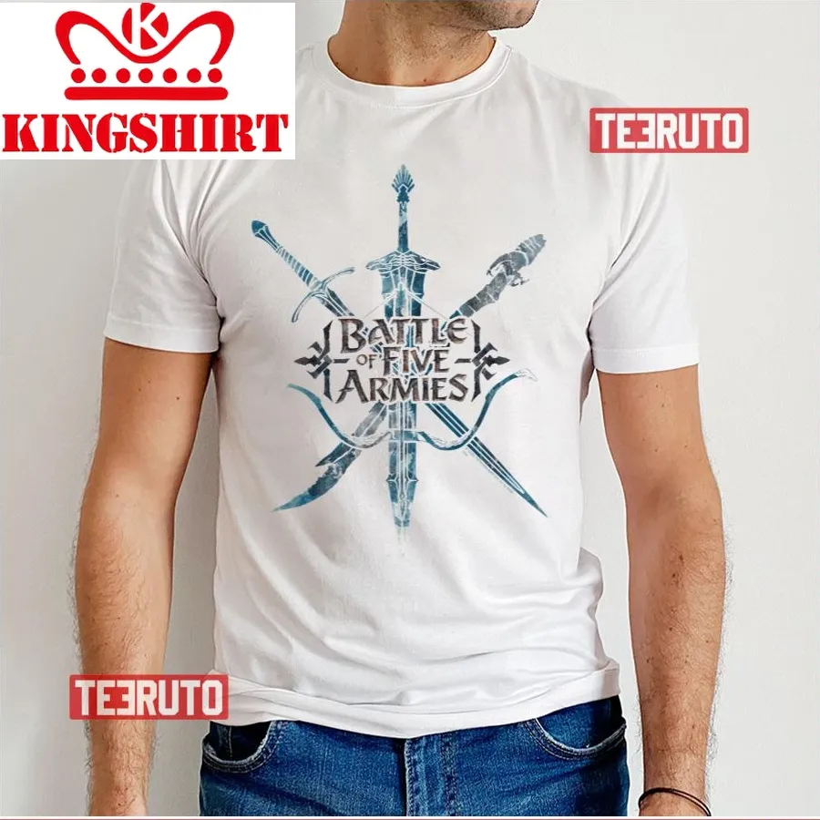 Battle Of Five Armies Logo The Hobbit Unisex T Shirt
