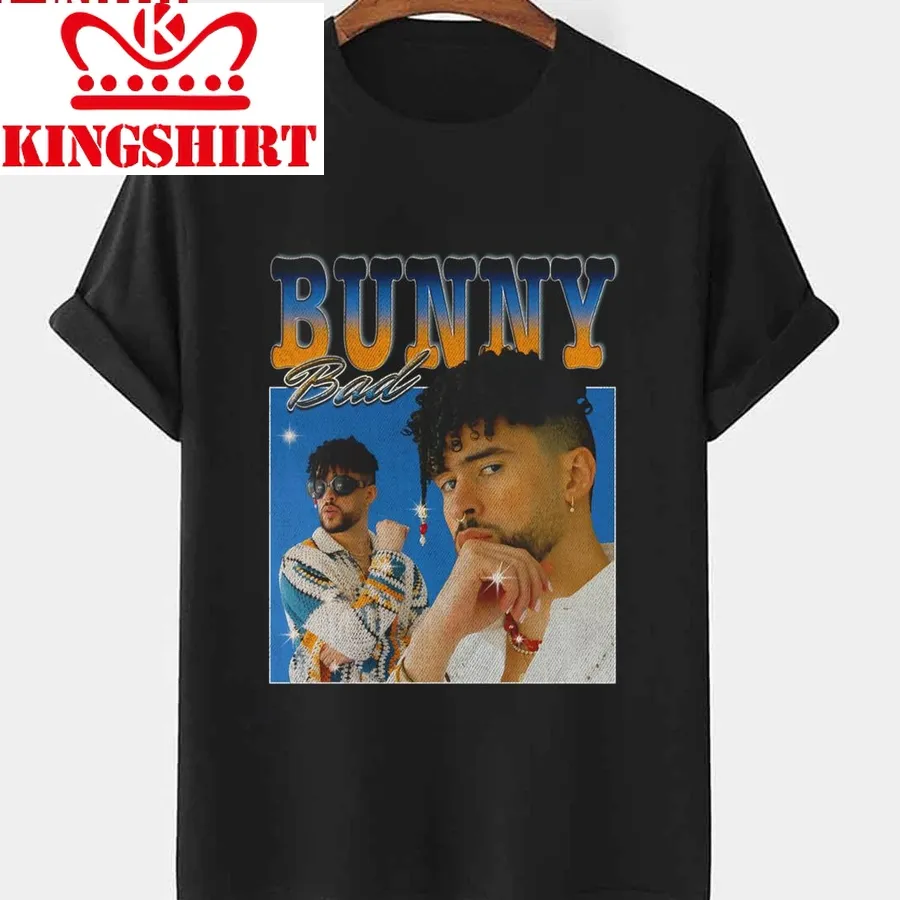 Benito Antonio Martnez Ocasio Aka Bad Bunny Vintage 90S Bootleg Homepage Graphic Unisex T Shirt