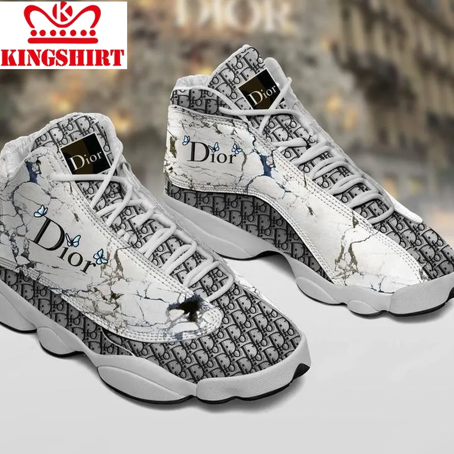 Best Dior Black White Air Jordan 13 Sneaker Shoes Dior Gifts For Men Women L Jd13