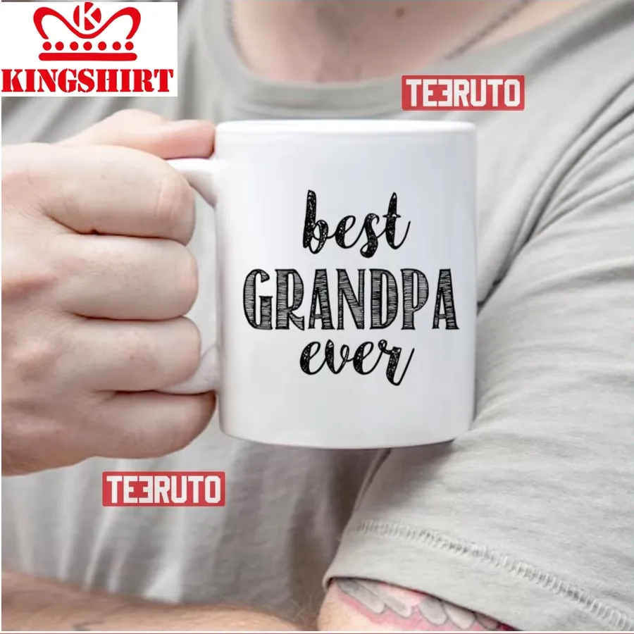 Best Grandpa Ever Fathers Day Mug