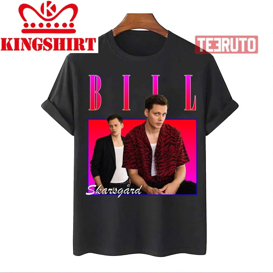Bill Skarsgrd Vintage Pink Unisex T Shirt