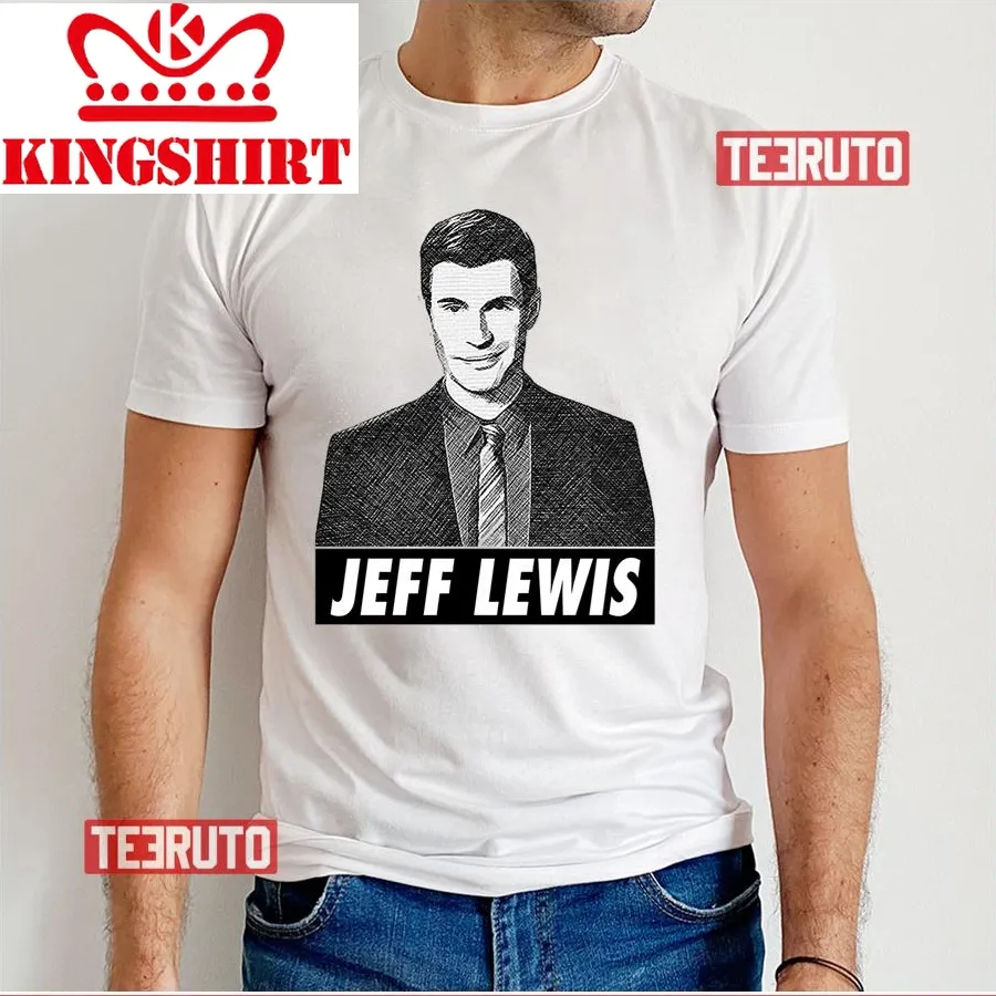 Black And White Jeff Lewis Live Unisex T Shirt
