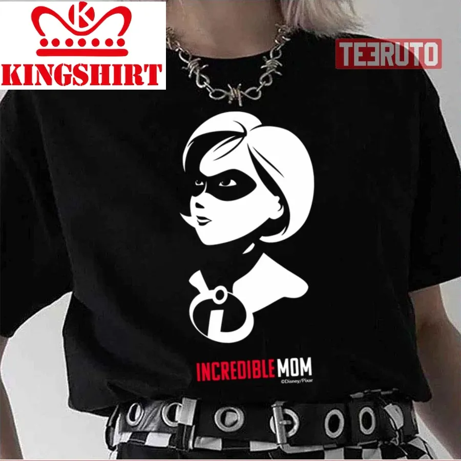 Black And White Mom The Incredibles Unisex T Shirt