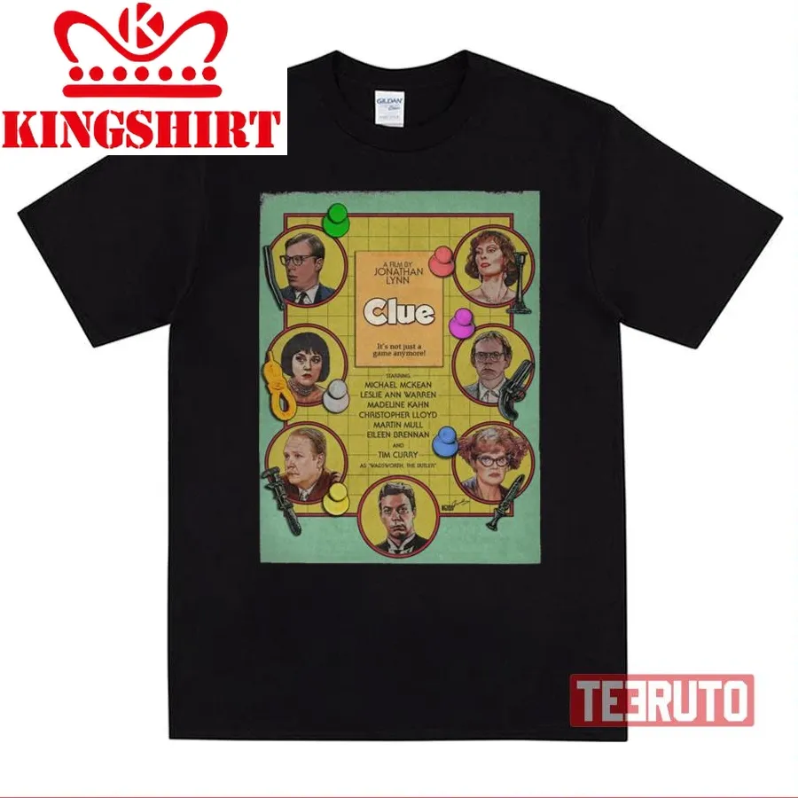 Black Comedy Clue Movie Unisex T Shirt
