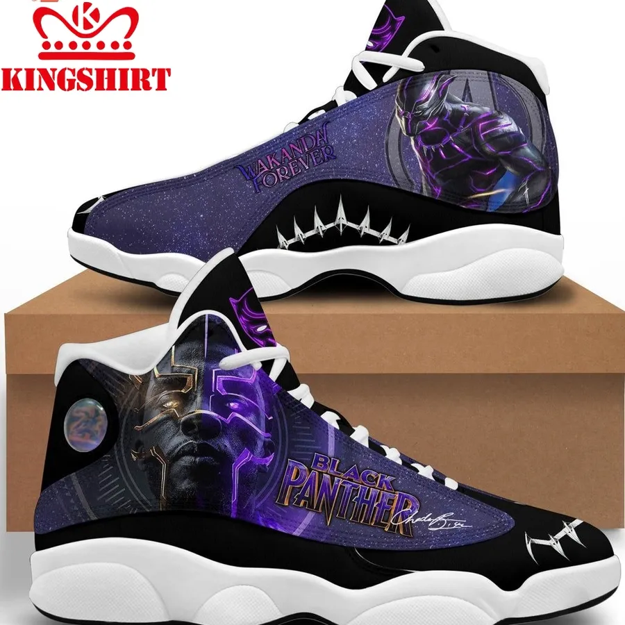 Black Panther Wakanda Sneakers  Air Jordan 13 Film Sneakers Sport Shoes Running Shoes Top Gifts
