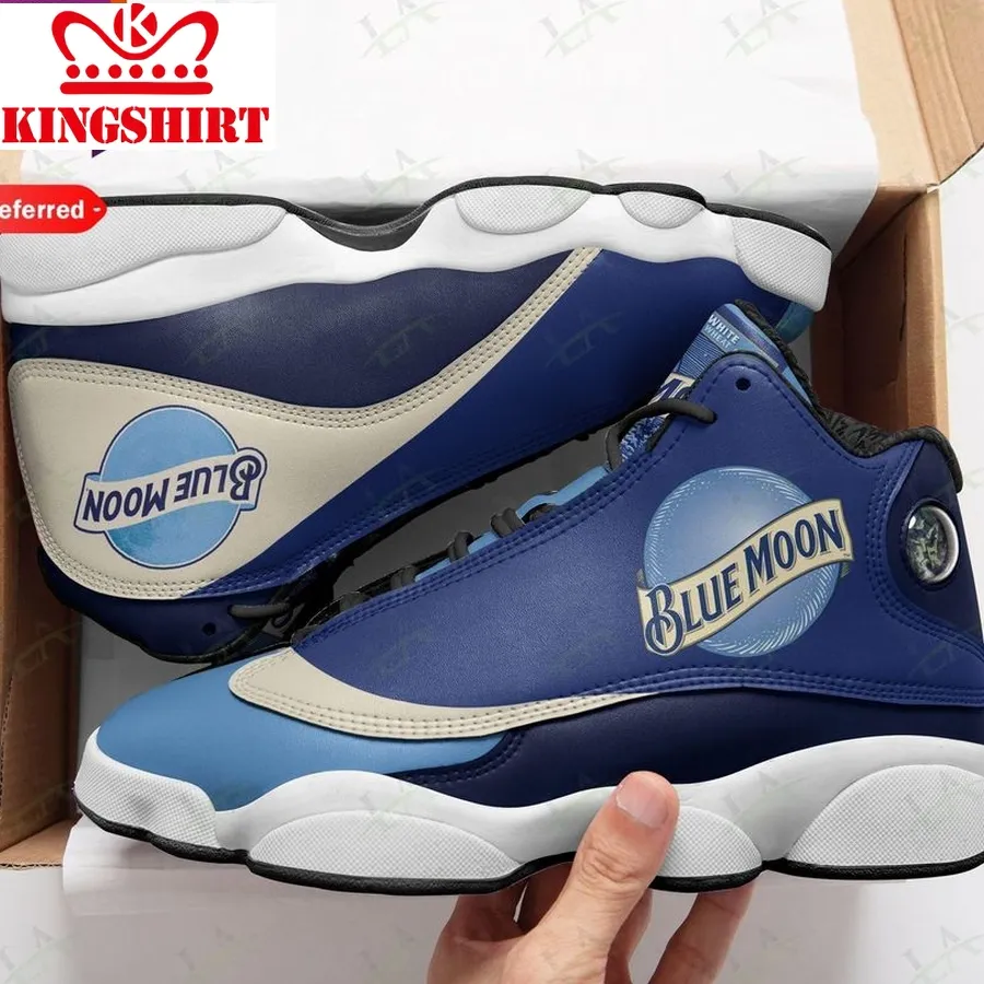 Blue Moon Jordan 13 Shoes Sneakers Air Jordan 13 Sneaker Jd13 Sneakers Personalized Shoes Design