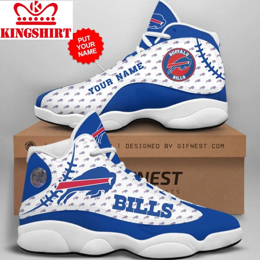 Buffalo Bills Custom No20 Air Jordan Shoes