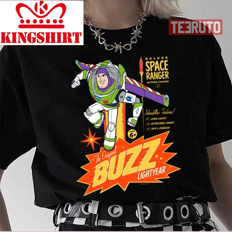Buzz Lightyear Action Figure Ad Toy Story 4 Unisex T Shirt