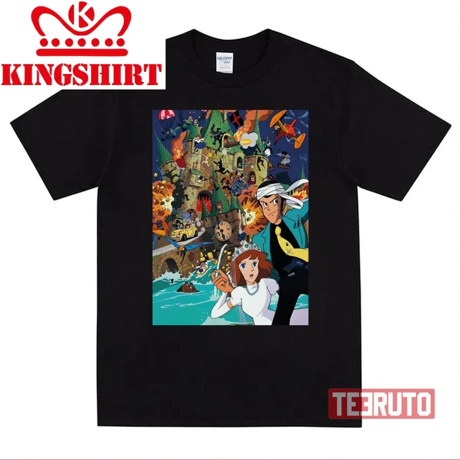 Cagliostro Ghibli Animation Unisex T Shirt