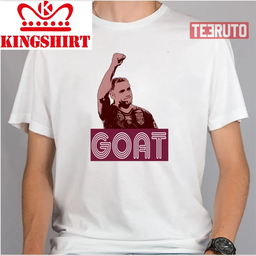 Cameron Smith Queensland Maroons Origin  Rugby League Goat Unisex T Shirt