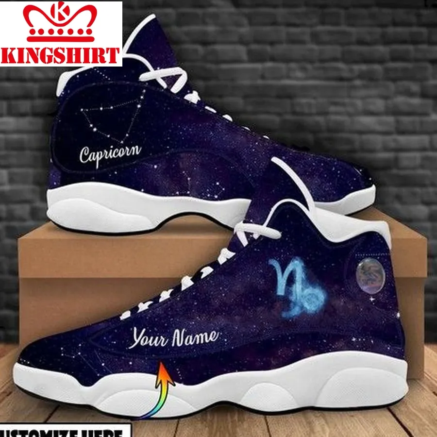 Capricorn Zodiac Shoes Mens Womens Air Jd13 Personalized Sneakers Gift