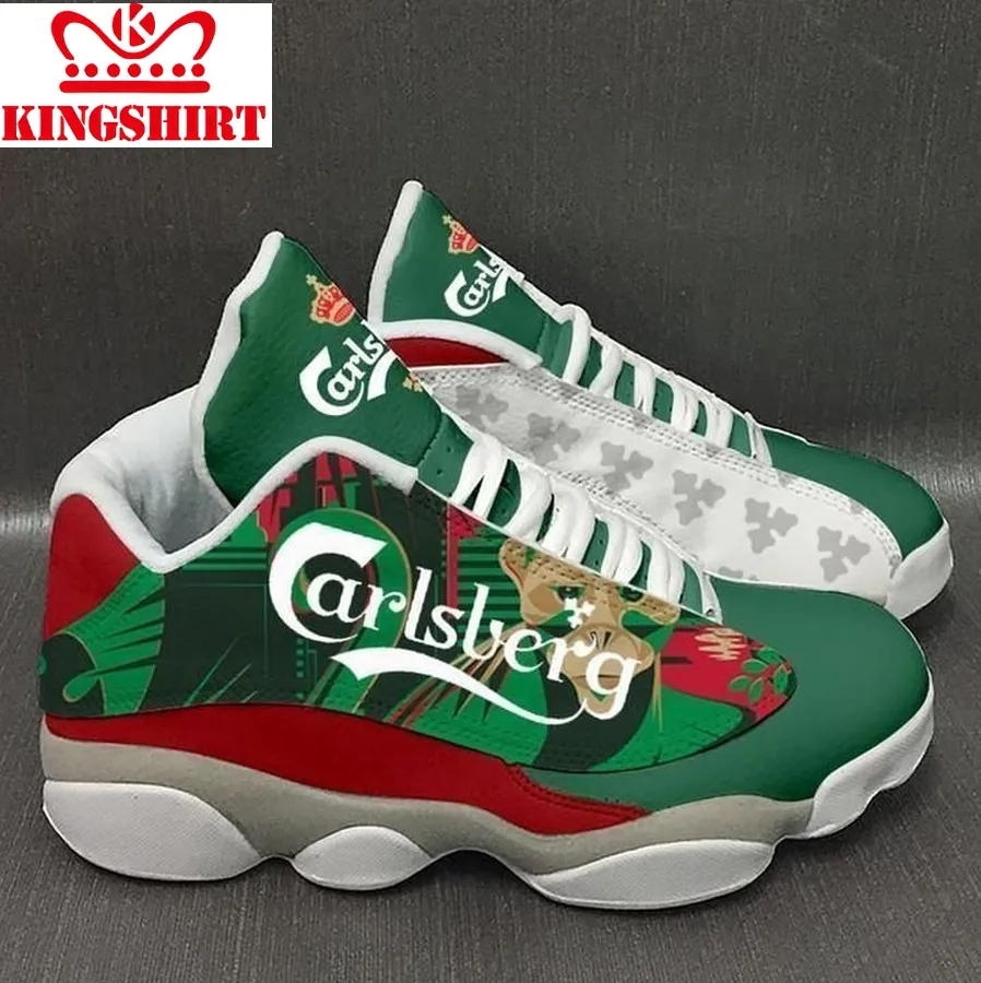 Carlsberg Beer Form Air Jordan 13 Sneakers Hao1 Jd13 Sneakers Personalized Shoes Design