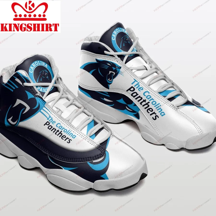 Carolina Panthers Air Jordan 13 Sneakers Sport Shoes Plus Size