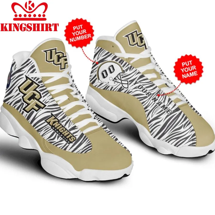 Central Florida Knights Football Customized Shoes Air Jd13 Sneakers