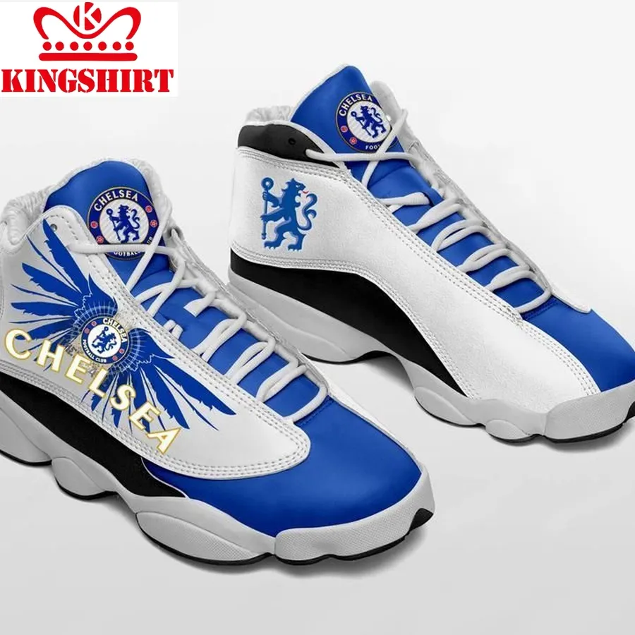 Chelsea Form Air Jordan 13 Sneakers Football Team Sneakers  Hao1 Jd13 Sneakers Personalized Shoes Design