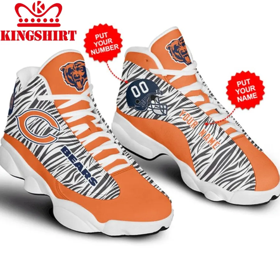 Chicago Bears Football Personalized Shoes Air Jd13 Sneakers For Fan