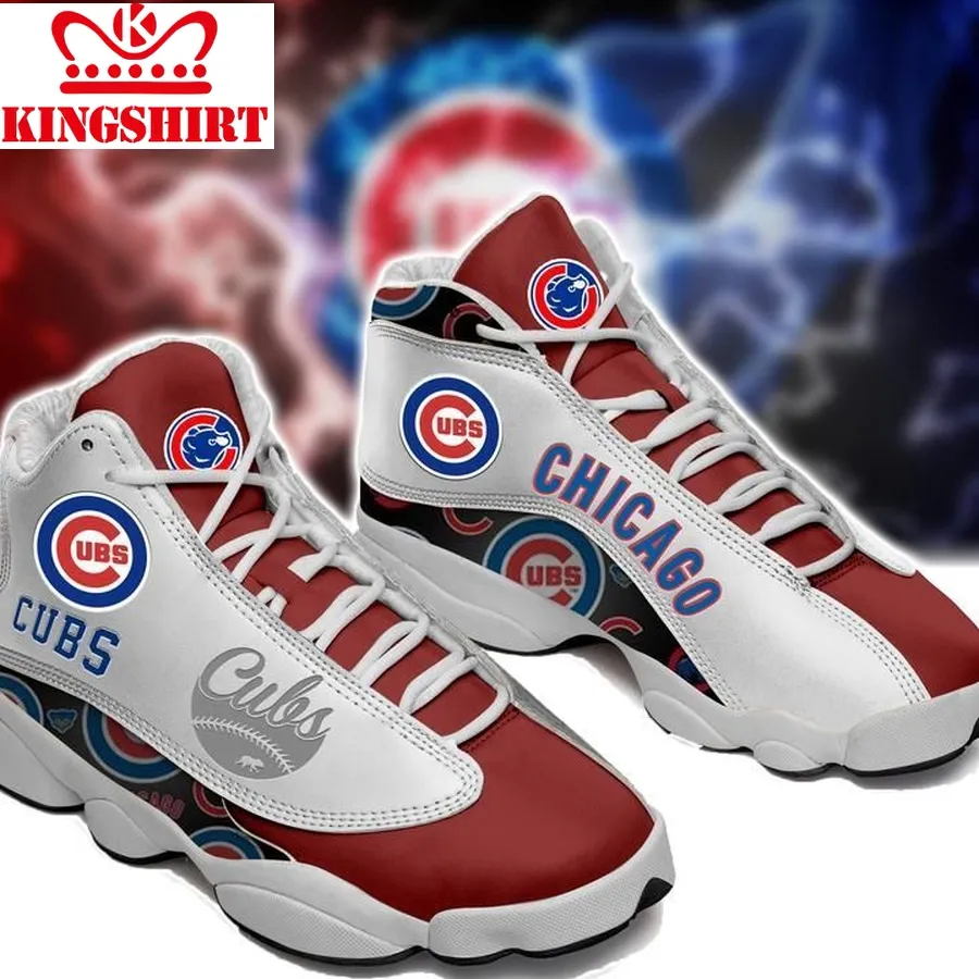 Chicago Cubs Team Jordan 13 Shoes  Cubs Jd13 Sneaker Jd13 Sneakers Personalized Shoes Design