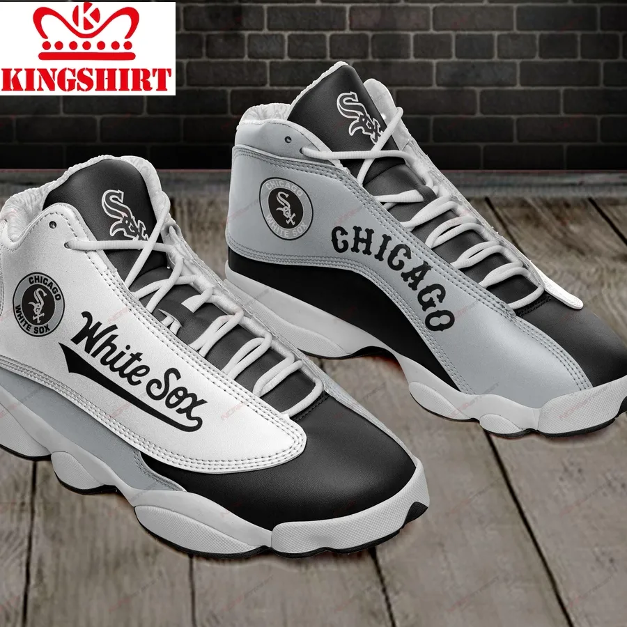 Chicago White Sox Air Jordan 13 Sneakers Sport Shoes Full Size