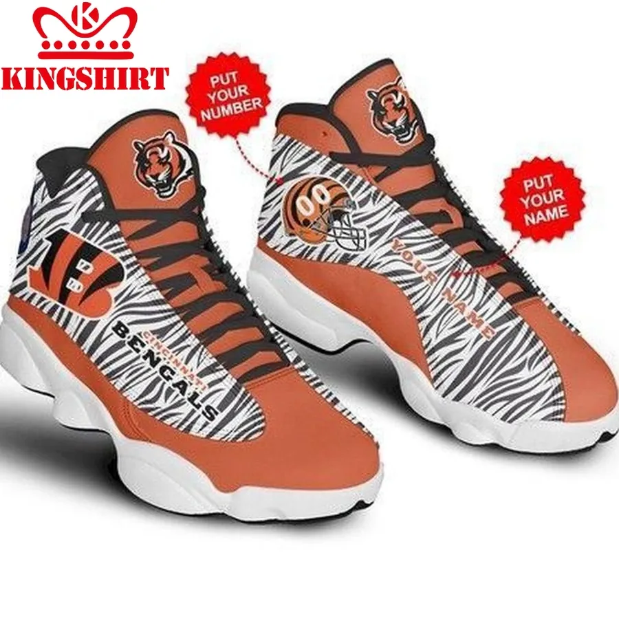 Cincinnati Bengals Football Personalized Shoes Air Jd13 Sneakers