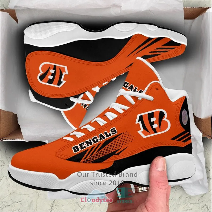 Cincinnati Bengals Nfl Air Jordan 13 Sneaker Shoes  