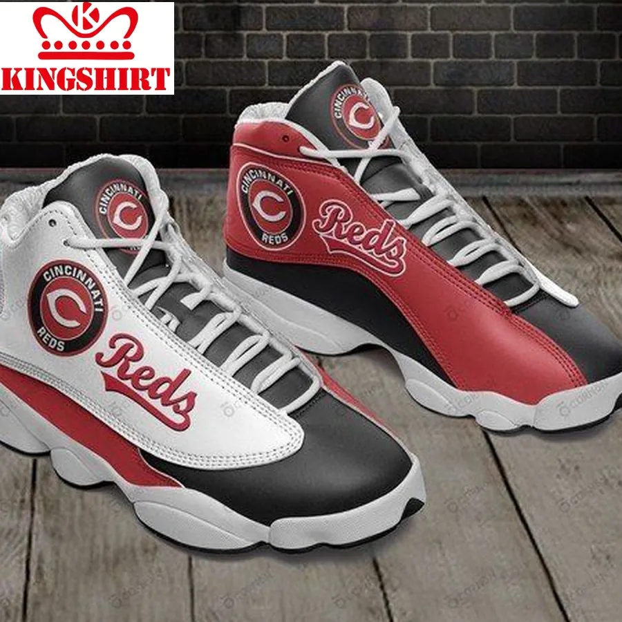 Cincinnati Reds Air Jordan 13 Sneakers 048 13 Personalized Shoes Sport Sneakers Jordan13 New Sneakers Personalized Shoes Design