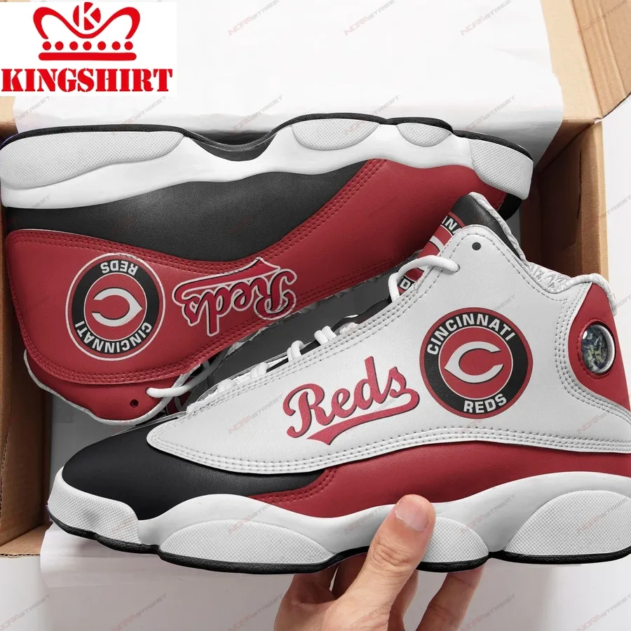 Cincinnati Reds Air Jordan 13 Sneakers Sport Shoes Full Size