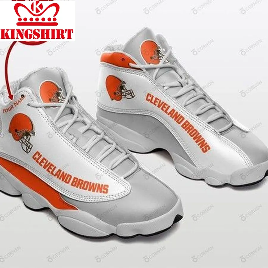 Cleveland Browns Personalized Air Jd13 Sneakers 0130