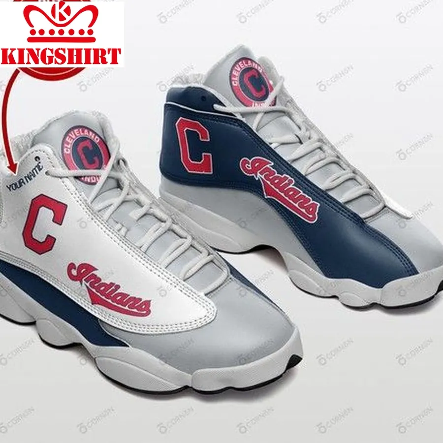 Cleveland Indians Personalized Air Jd13 Sneakers 0132