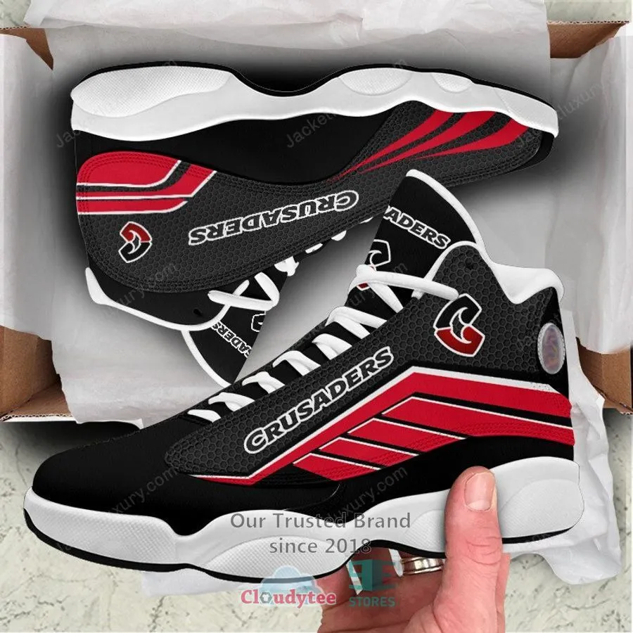 Crusaders Super Rugby Black Air Jordan 13 Shoes  