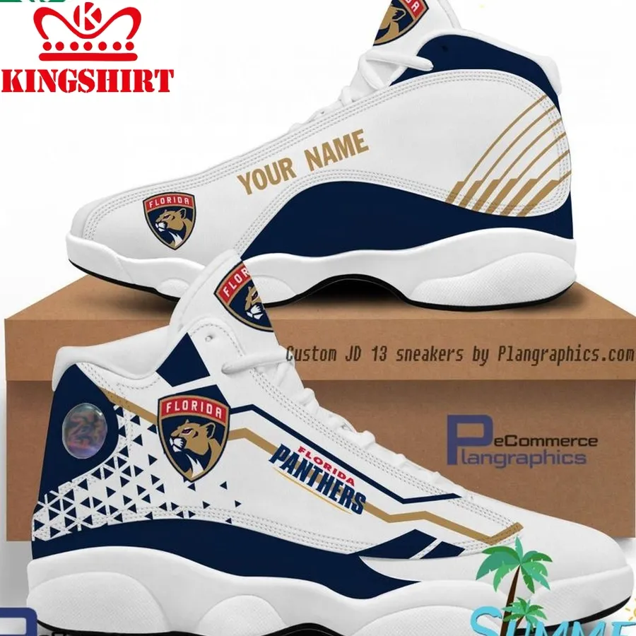 Custom Florida Panthers Jordan13 New Shoes Custom Sneakers Sneakers Air Jordan 13 Sneaker Jordan13 New Sneakers Personalized Shoes Design