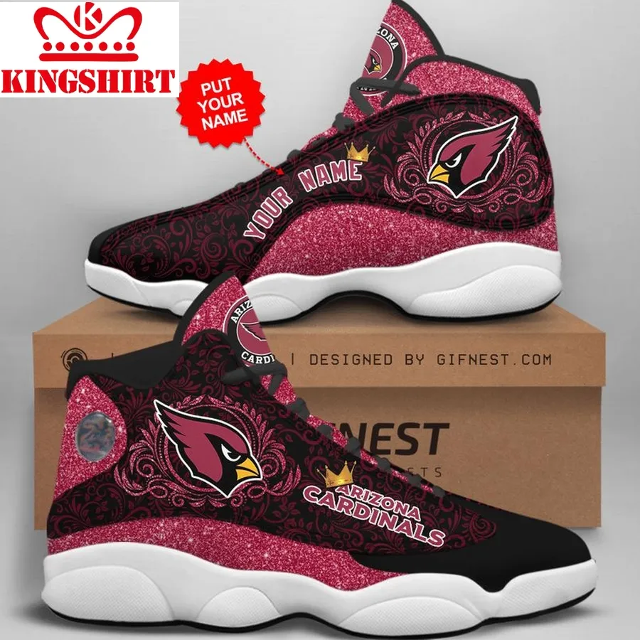 Customized Name Arizona Cardinals Jordan 13 Personalized Shoes