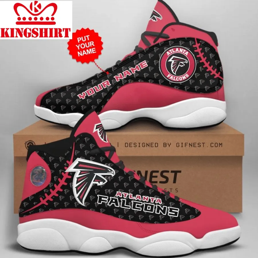 Customized Name Atlanta Falcons Jordan 13 Personalized Shoes