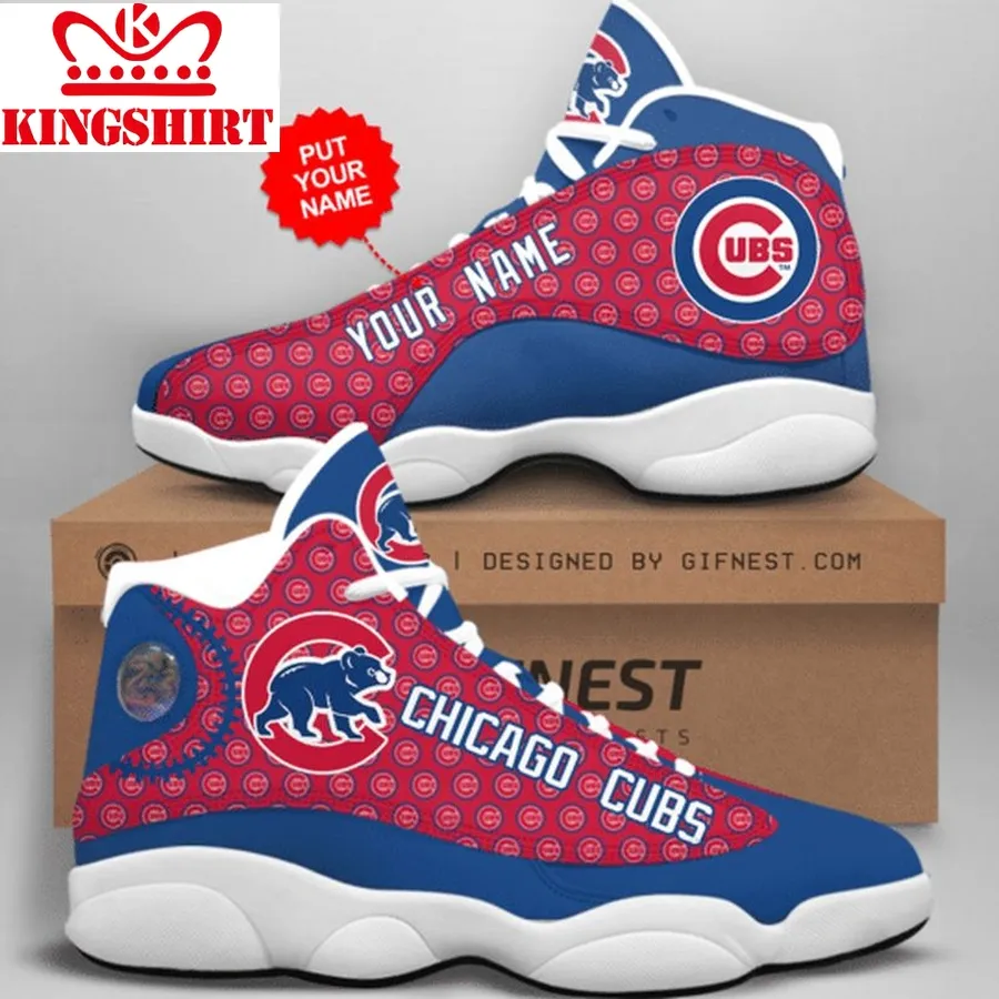 Customized Name Chicago Cubs Jordan 13 Personalized Shoes