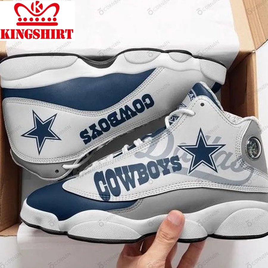 Dallas Cowboys Air Jd 13 Sneakers Custom Jordan Shoes Gift For Fan